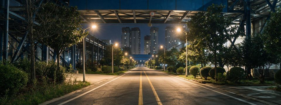 安阳龙宇智能照明与人员定位一体化项目项目现场